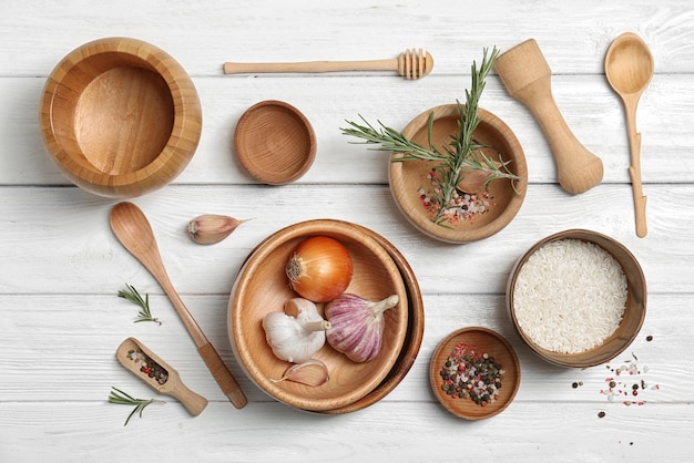 Zestaw misek z przyprawami